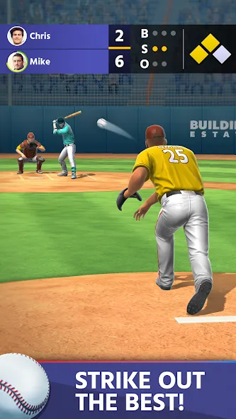 Baseball: Home Run Sports Game (Мод Бесконечные деньги и открытые стадионы) — скриншот 3