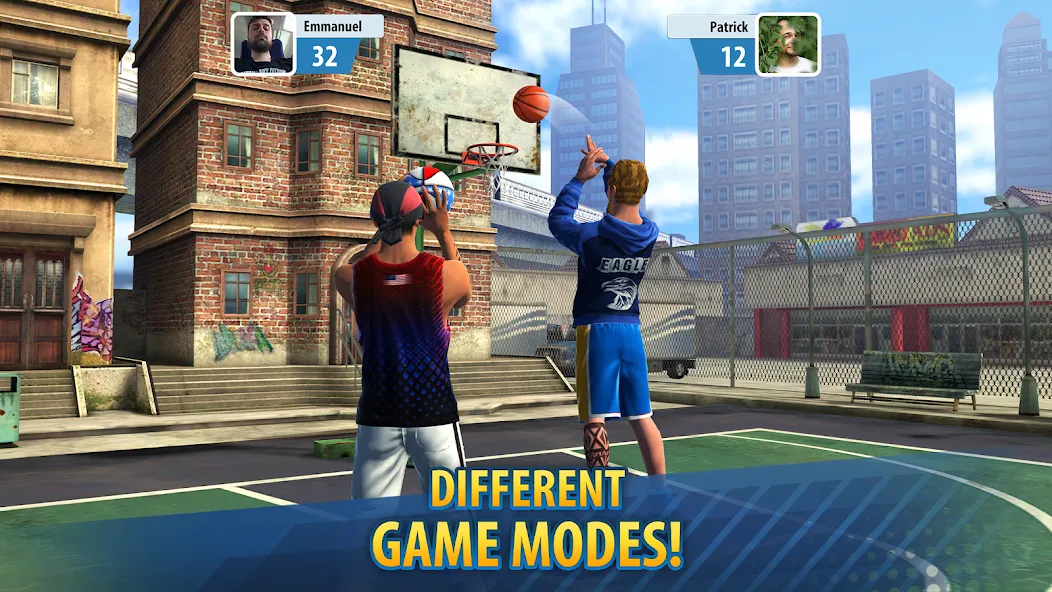 Скачать Basketball Stars: Multiplayer на Андроид — Много денег и без рекламы — скриншот 5
