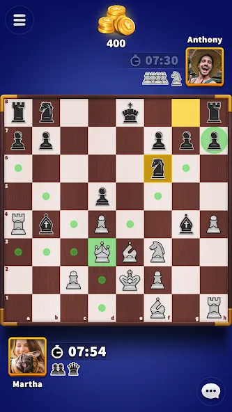 Скачать Chess Clash: Online & Offline MOD APK — Бесплатный премиум и подсказки — скриншот 5