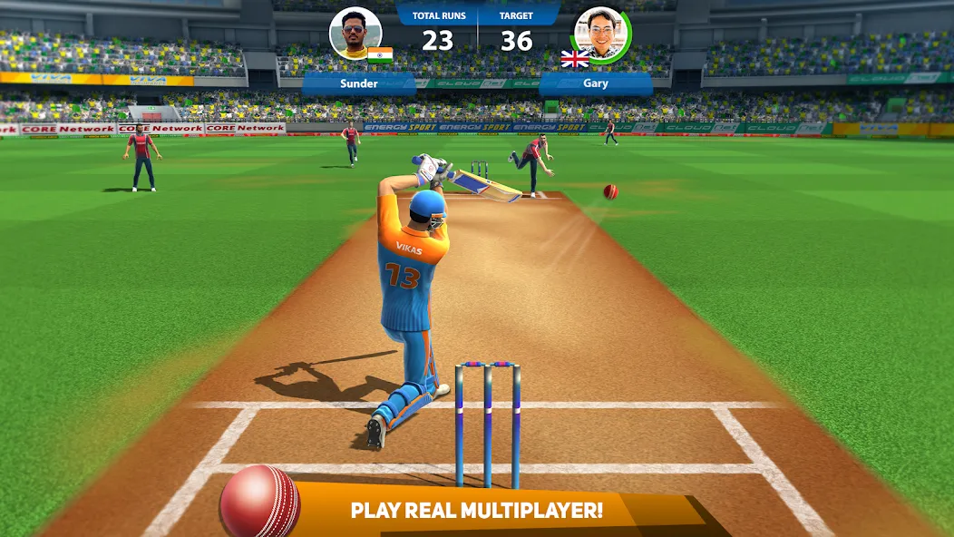 Скачать Cricket League MOD APK — Много денег — скриншот 1