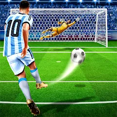 Скачать взломанную Football Strike: Online Soccer — Бесконечные деньги и много мячей