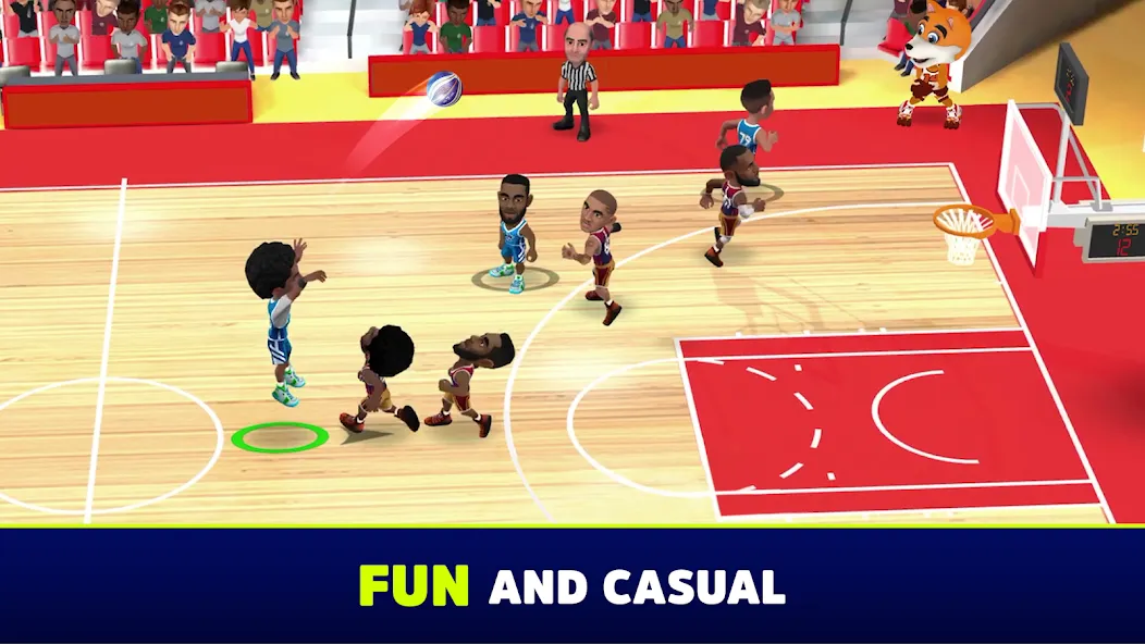 Скачать Mini Basketball — Много денег — скриншот 1