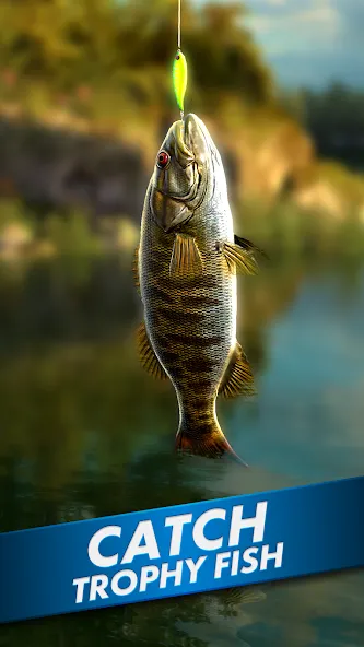 Скачать Ultimate Fishing! Fish Game с модом — Много денег — скриншот 1