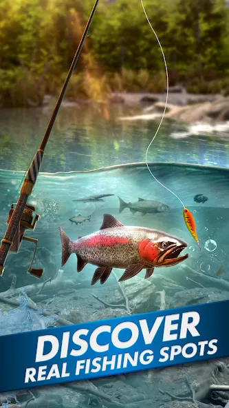 Скачать Ultimate Fishing! Fish Game с модом — Много денег — скриншот 3