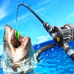 Скачать Ultimate Fishing! Fish Game с модом — Много денег