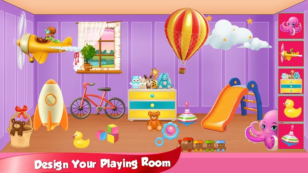 Скачать взлом Girl Doll House Design & Clean на Андроид — Много денег — скриншот 3