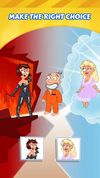 Скачать Save the Guy: Funny Choice MOD APK — Много денег — скриншот 3
