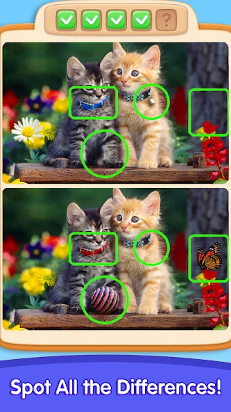 Can You Spot It: Differences на Андроид — Мод Много денег и без рекламы — скриншот 1