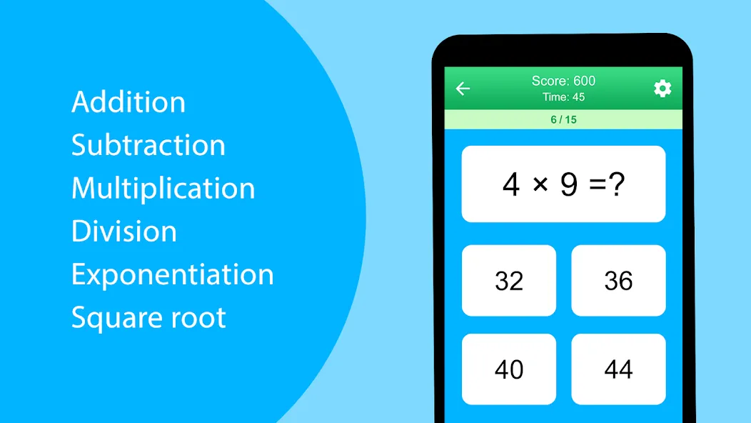 Скачать Math Games MOD APK — Все уровни разблокированы — скриншот 2