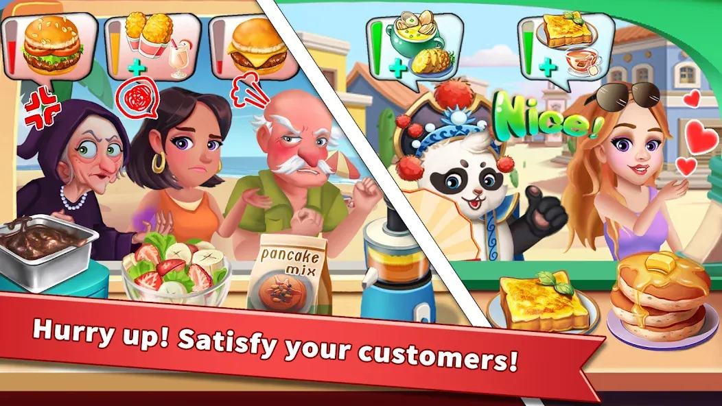 Скачать Rising Super Chef - Cook Fast — Модификация Много денег и золота — скриншот 3 Скачать Rising Super Chef - Cook Fast — Модификация Много денег и золота — скриншот 3