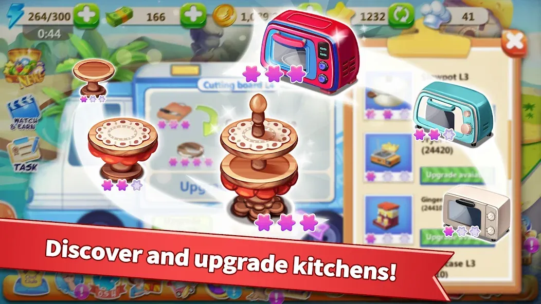 Скачать Rising Super Chef - Cook Fast — Модификация Много денег и золота — скриншот 4 Скачать Rising Super Chef - Cook Fast — Модификация Много денег и золота — скриншот 4
