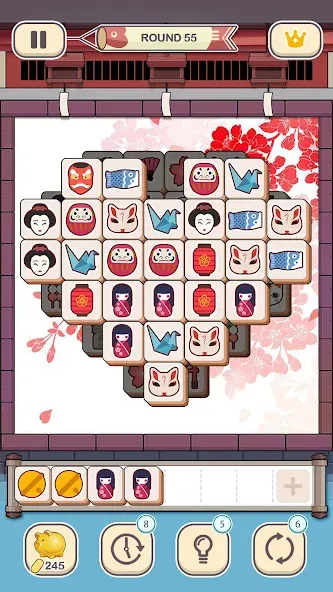 Скачать Tile Fun - Triple Puzzle Game (Мод: Много денег и без рекламы) на Андроид — скриншот 5