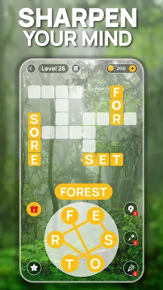 Word Scenery: Crossword на Андроид — Много подсказок — скриншот 2 Word Scenery: Crossword на Андроид — Много подсказок — скриншот 2