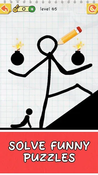 Скачать Draw 2 Save: Stickman Puzzle MOD APK — Много денег и без рекламы — скриншот 4