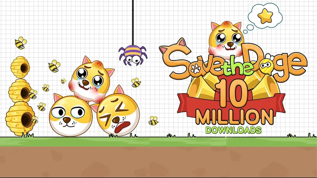 Save the Doge (Мод Много денег) — скриншот 1