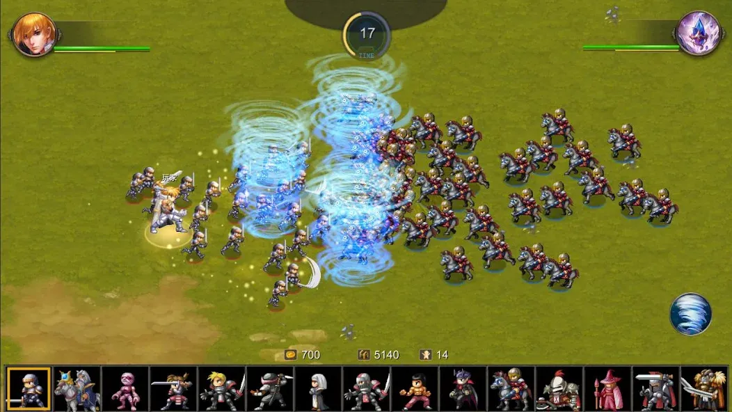 Miragine War (Мод Много денег) — скриншот 2