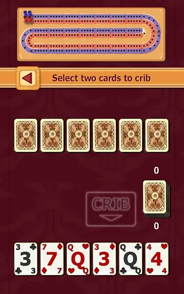 Cribbage на Андроид — Мод Много денег — скриншот 4
