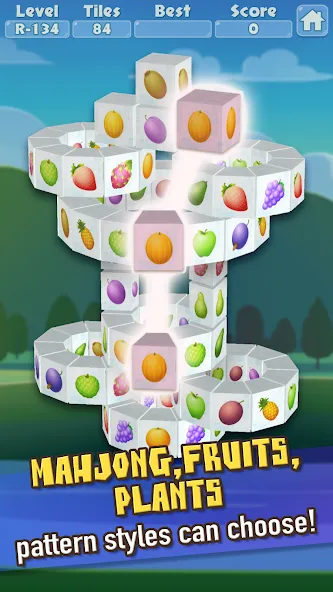 3D Mahjong Triple Tile Match MOD APK — Много денег — скриншот 3