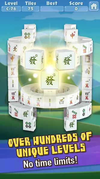 3D Mahjong Triple Tile Match MOD APK — Много денег — скриншот 4