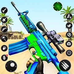 Fps Shooting Strike: Gun Games на Андроид — Мод Много денег и патронов