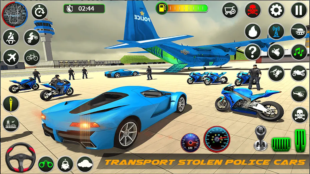 Police Game – Police Car Game (Мод Много денег) — скриншот 1