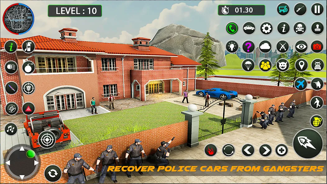 Police Game – Police Car Game (Мод Много денег) — скриншот 2