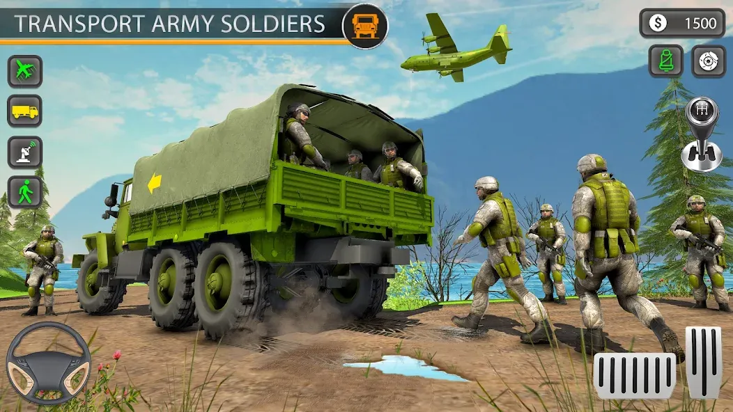 Army Transport Military Games — Взломанная версия (Много денег) — скриншот 2 Army Transport Military Games — Взломанная версия (Много денег) — скриншот 2