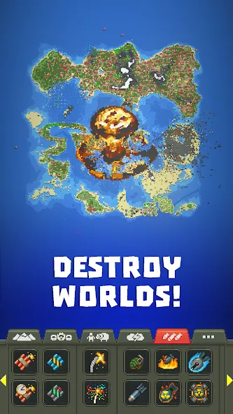 Скачать WorldBox - Sandbox God Sim MOD APK — Все премиум функции разблокированы — скриншот 4