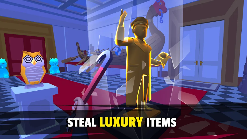 Скачать взломанную Robbery Madness 2:Stealth game — Много денег — скриншот 2