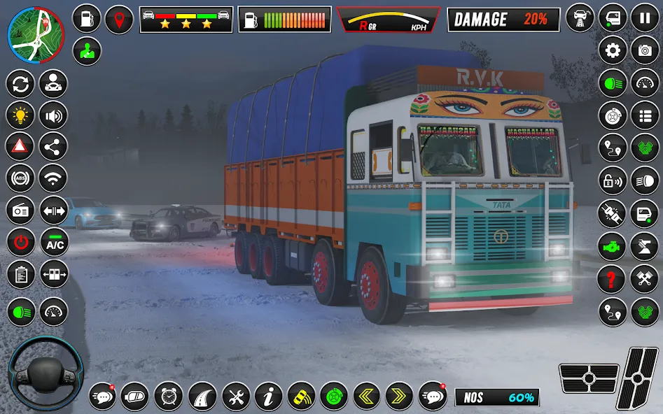 Indian Truck Game 3d Truck sim — Много денег — скриншот 1
