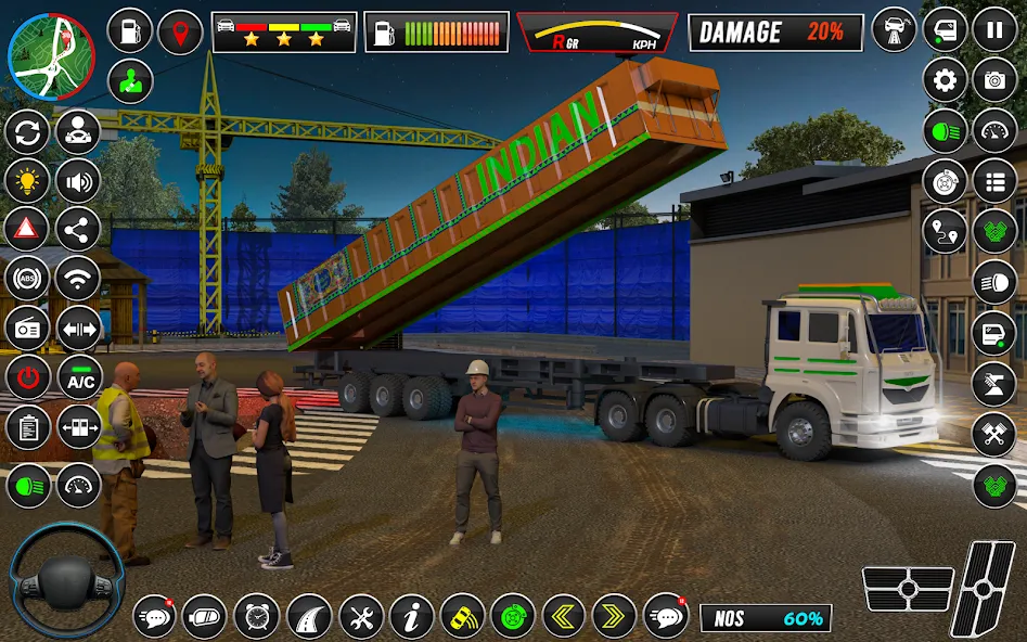 Indian Truck Game 3d Truck sim — Много денег — скриншот 5