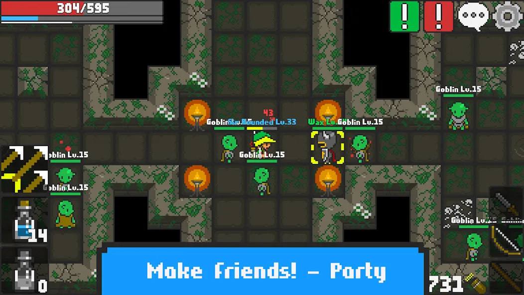 Скачать взломанную Rucoy Online - MMORPG MMO RPG — Много денег и бесконечные кристаллы — скриншот 2 Скачать взломанную Rucoy Online - MMORPG MMO RPG — Много денег и бесконечные кристаллы — скриншот 2