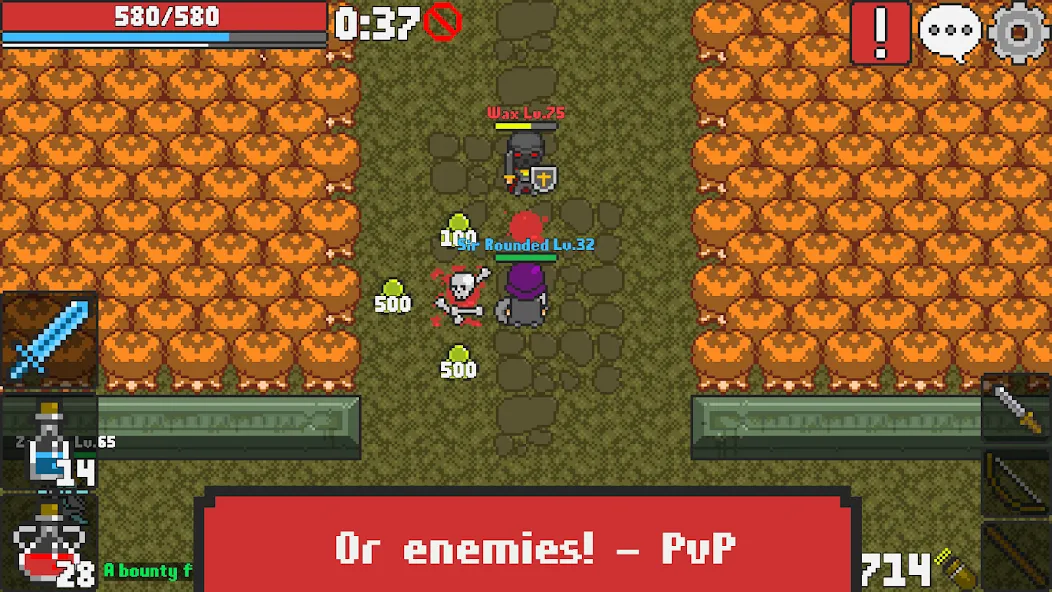 Скачать взломанную Rucoy Online - MMORPG MMO RPG — Много денег и бесконечные кристаллы — скриншот 3 Скачать взломанную Rucoy Online - MMORPG MMO RPG — Много денег и бесконечные кристаллы — скриншот 3