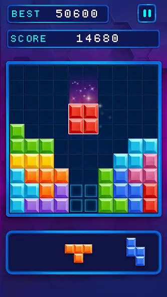 Block Puzzle: Popular Game MOD — Без рекламы на Андроид — скриншот 1