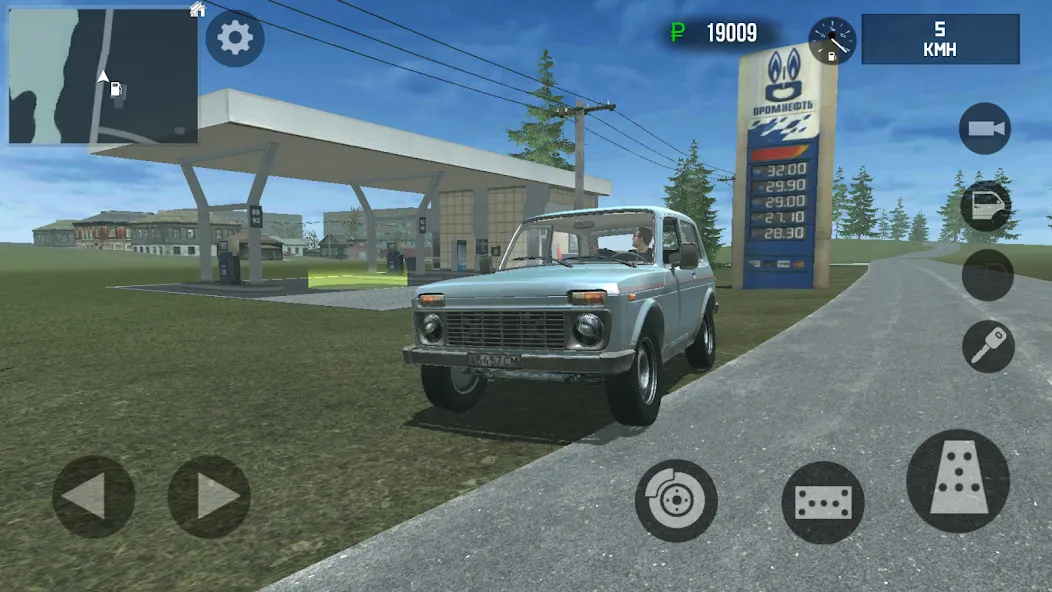 Russian Driver (Мод Много денег) — скриншот 1