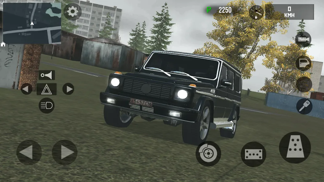 Russian Driver (Мод Много денег) — скриншот 3