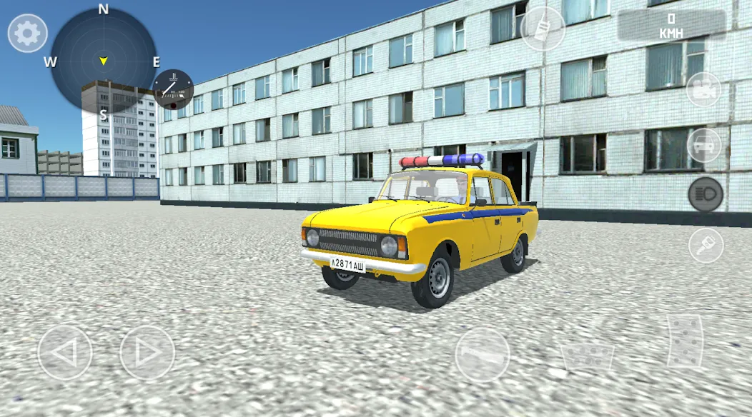 Скачать SovietCar: Simulator (Мод: Много денег) на Андроид — скриншот 5