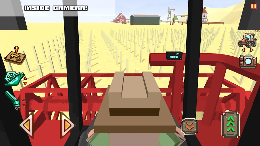 Blocky Farm Racing & Simulator MOD APK на Android — Много денег — скриншот 3