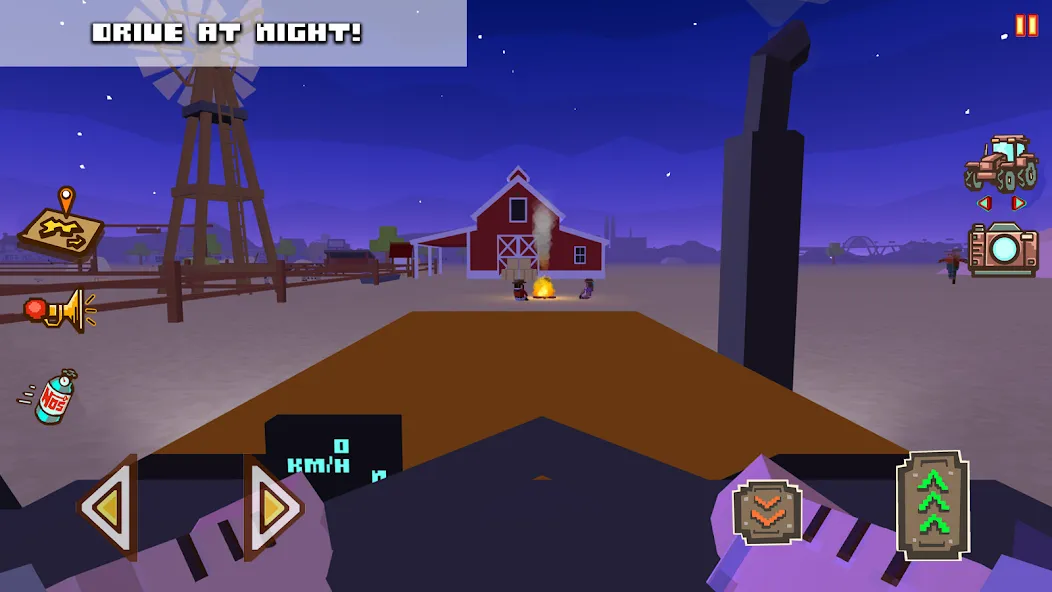 Blocky Farm Racing & Simulator MOD APK на Android — Много денег — скриншот 5