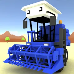 Blocky Farm Racing & Simulator MOD APK на Android — Много денег