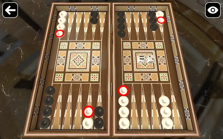 Original Backgammon — Мод: Мод меню — скриншот 3