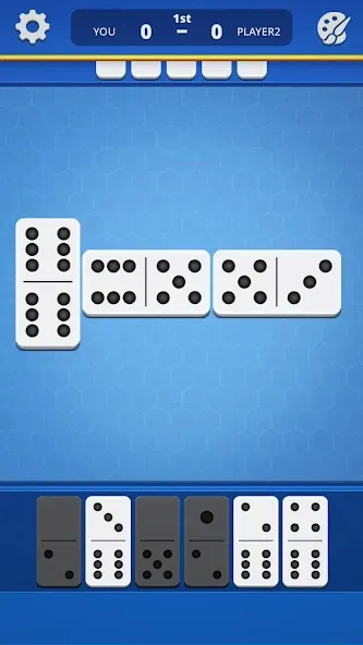 Скачать взлом Dominoes - Classic Domino Game на Андроид — Все темы разблокированы — скриншот 1