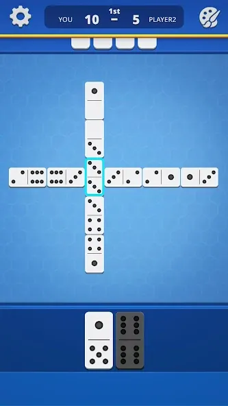 Скачать взлом Dominoes - Classic Domino Game на Андроид — Все темы разблокированы — скриншот 3
