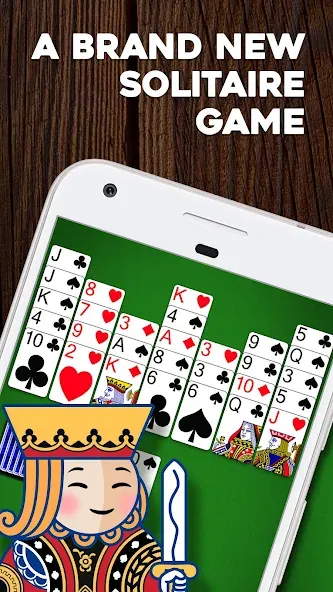 Crown Solitaire: Card Game — Взломанная версия (Много денег) — скриншот 1