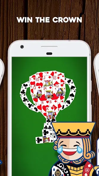 Crown Solitaire: Card Game — Взломанная версия (Много денег) — скриншот 3