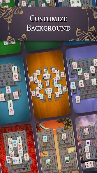 Скачать Mahjong Solitaire — Последняя версия (Много денег и подсказок) — скриншот 5
