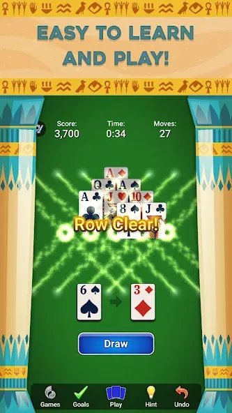 Pyramid Solitaire - Card Games на Андроид — Мод Много денег — скриншот 4