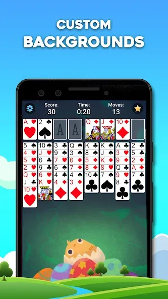 FreeCell Solitaire: Card Games Mod APK Без рекламы — Скачать на Андроид — скриншот 3