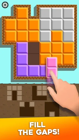 Скачать Block Puzzle Cats на телефон — Без рекламы — скриншот 2