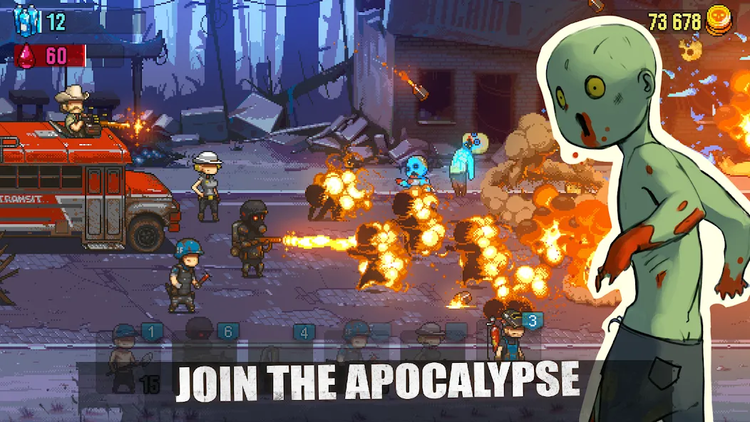 Скачать Dead Ahead: Zombie Warfare (Мод: Много денег и бесплатные покупки) на Андроид — скриншот 3
